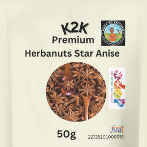 Herbanuts Star Anise Whole (Chakri Phool) 50g